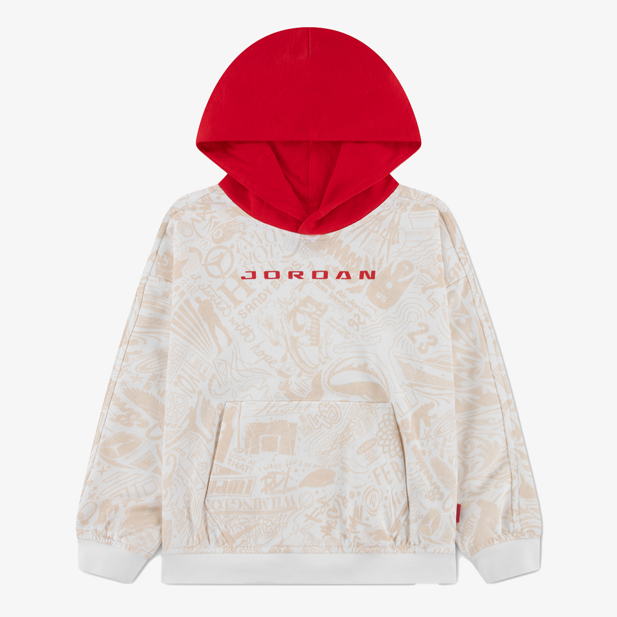 JORDAN Dukserica JDB MJ BRK LSR PO HOODIE