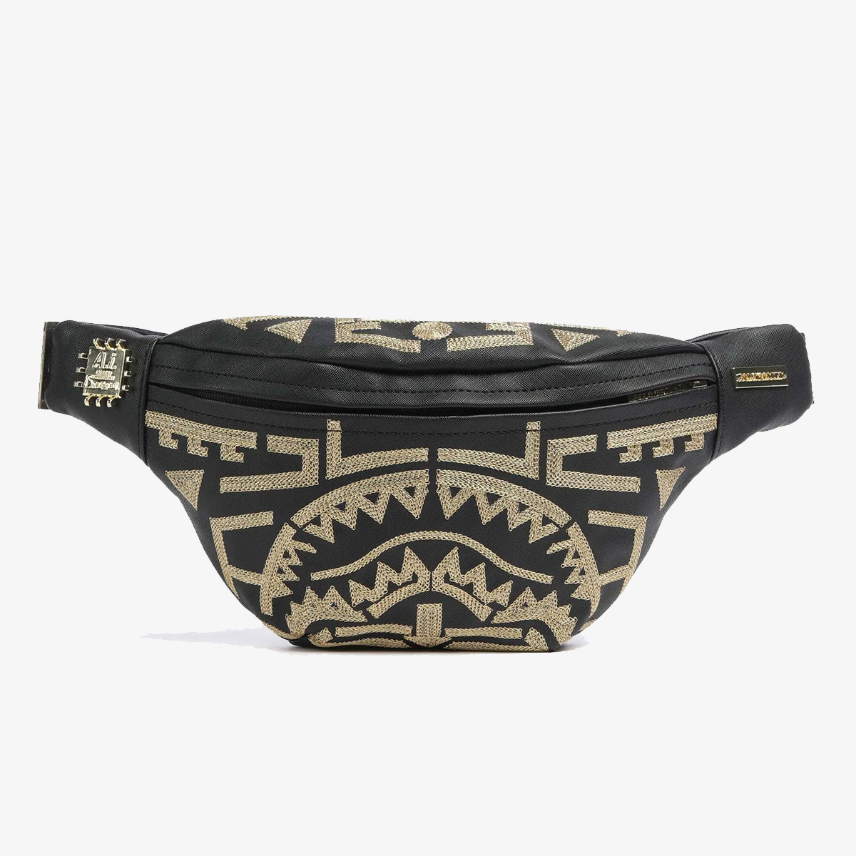 SPRAYGROUND Torbica Ai TRIBAL GOLD SAVVY CROSSBODY TEDDY BEA 