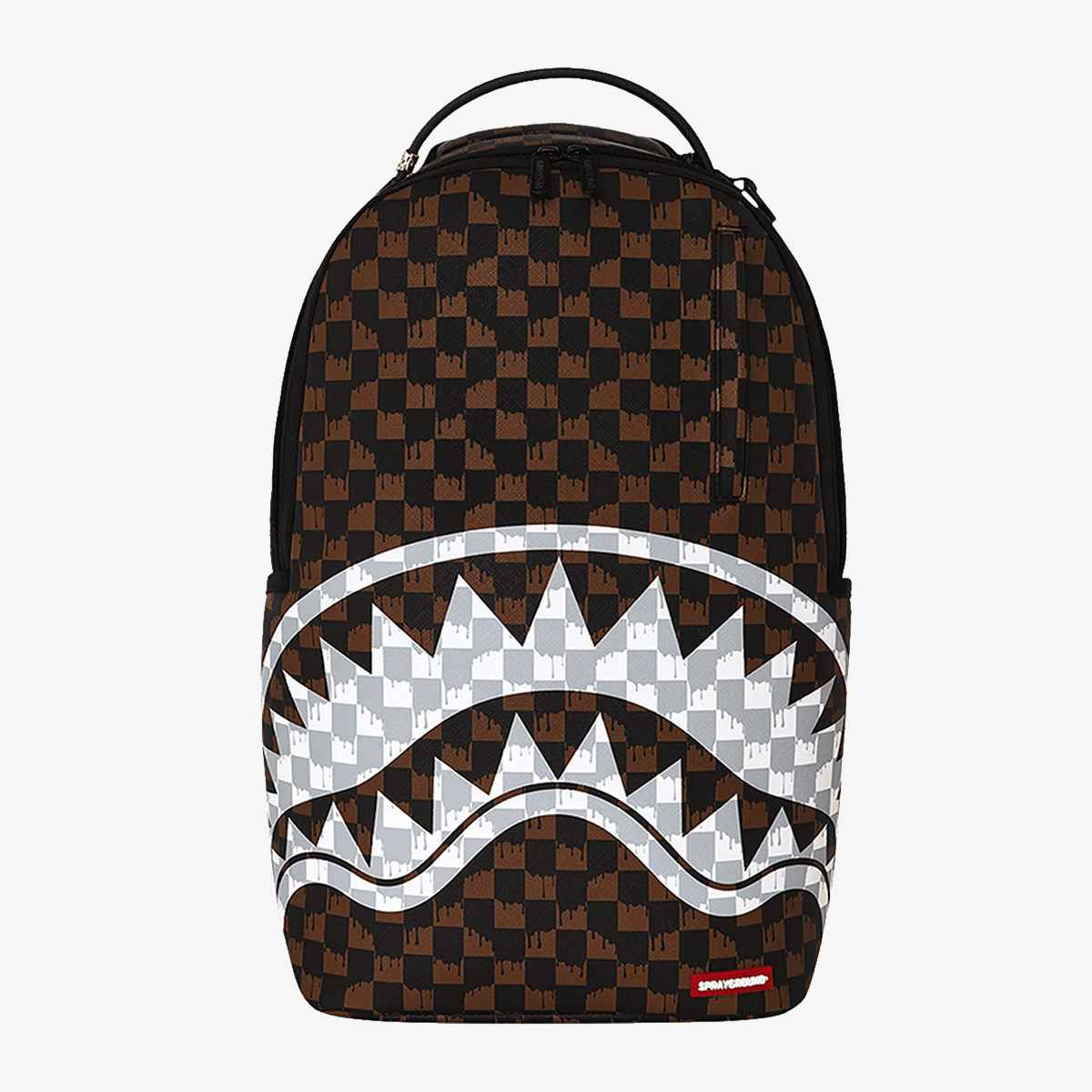 SPRAYGROUND Ranac Sharks In Paris WTF Bubbly Black Check