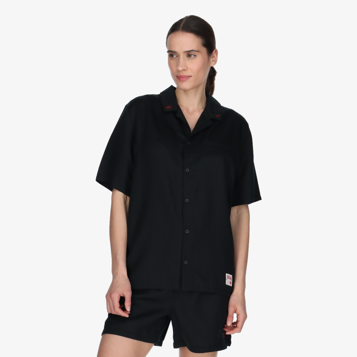 JORDAN Majica Woven Solid Top 2