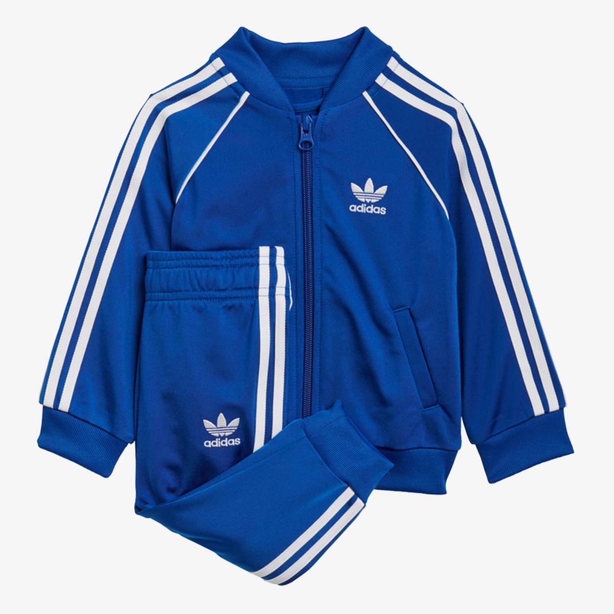 blue adidas sst tracksuit