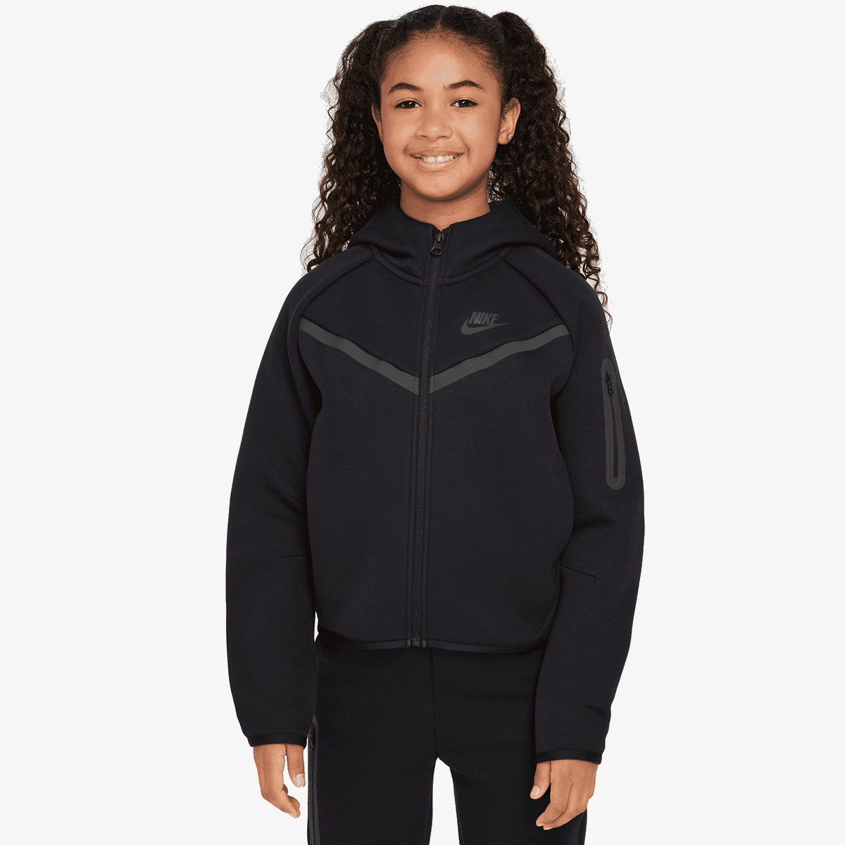 NIKE DUKS NSW TECH FLEECE HOODED FULL-ZIP LS ZA DEVOJČICE