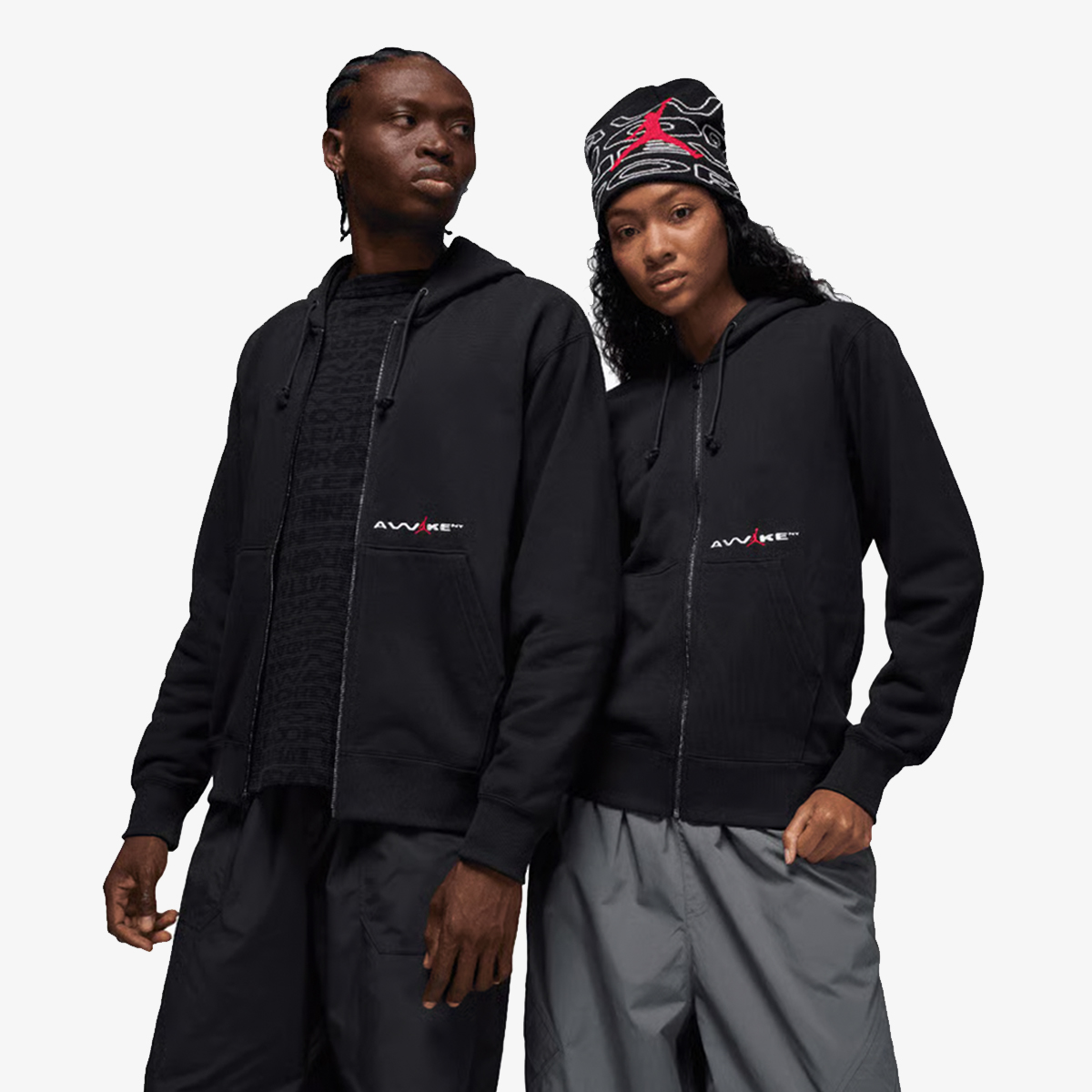JORDAN Dukserica Away Night Full Zip Fleece