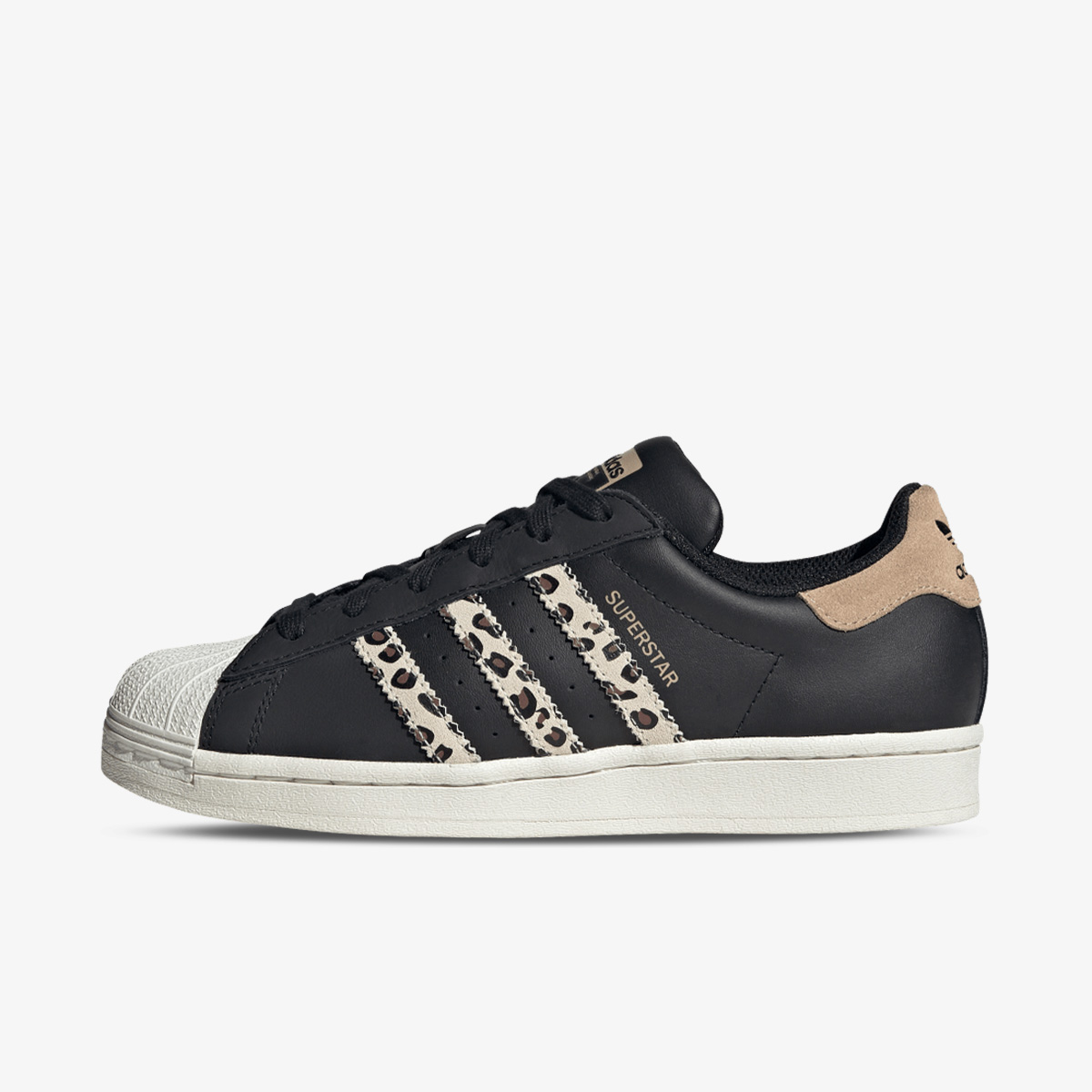 leopard print adidas superstars