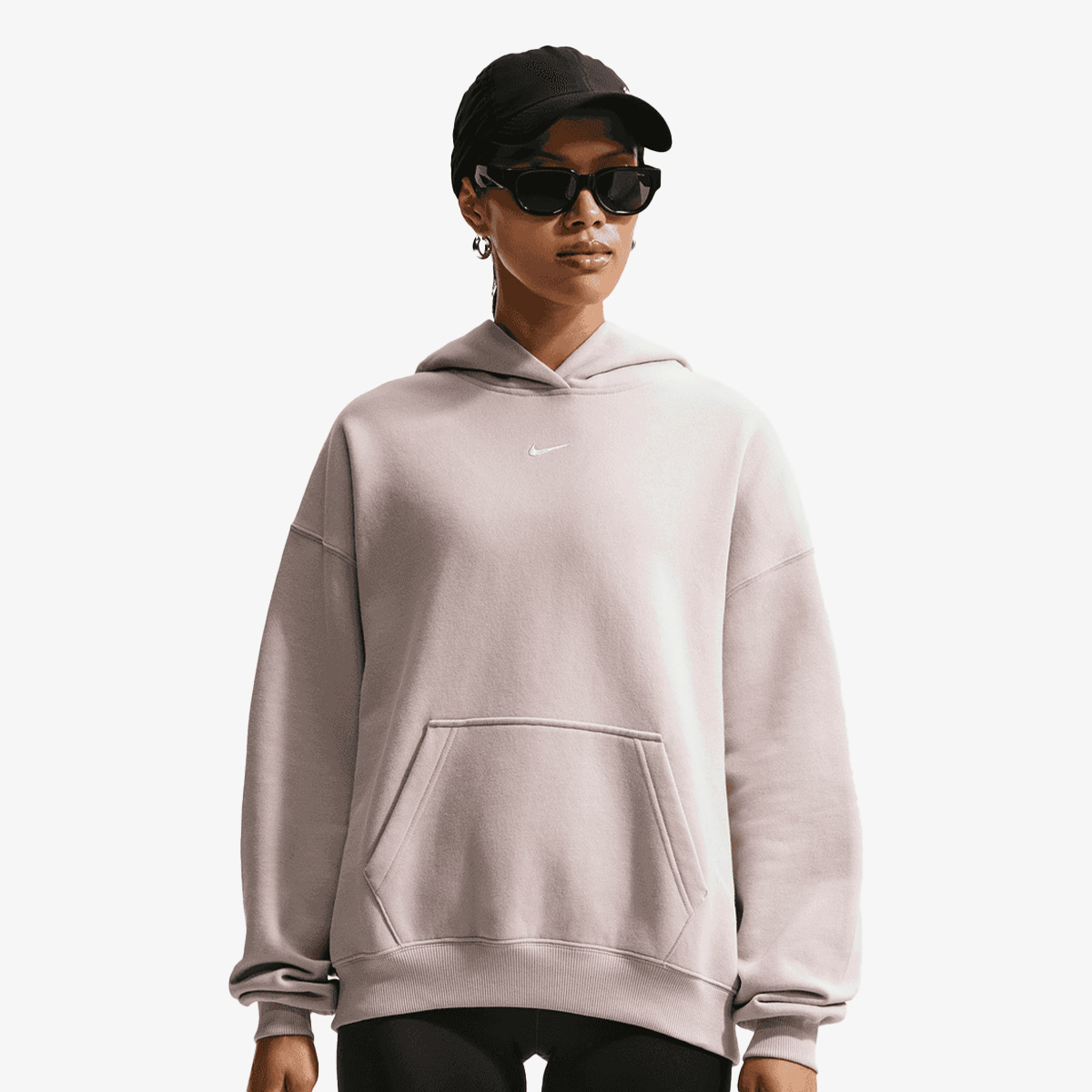 NIKE Dukserica Studio Fleece Oversized Pullover