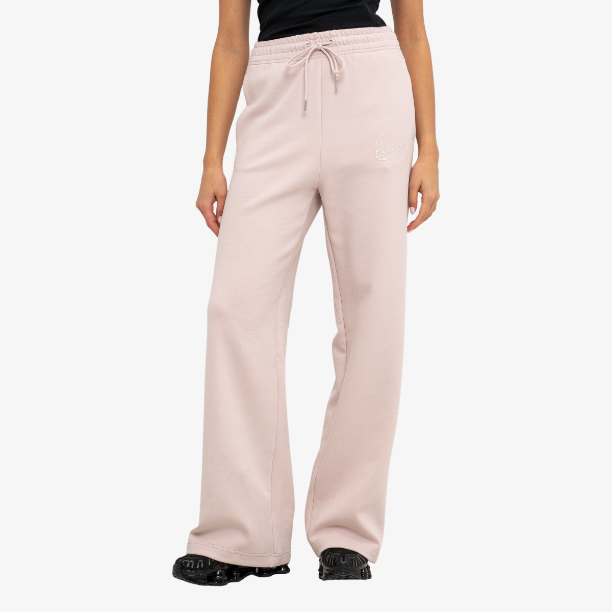 NIKE Donji deo trenerke Phoenix Fleece Wide Leg