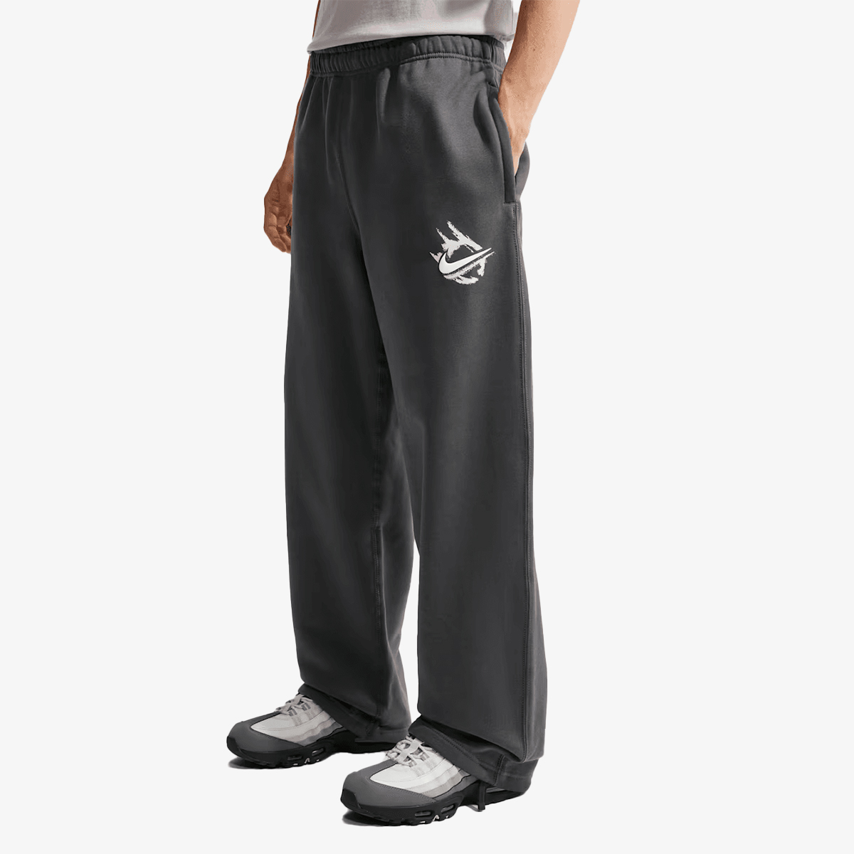 NIKE Donji deo trenerke Solo Swoosh Fleece