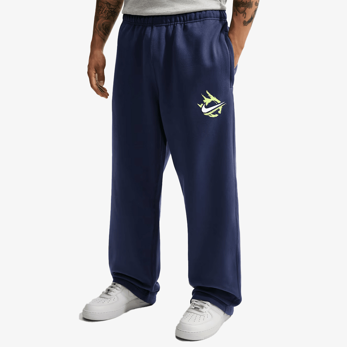 NIKE Donji deo trenerke M NK SOLO SW FLC OH PANT