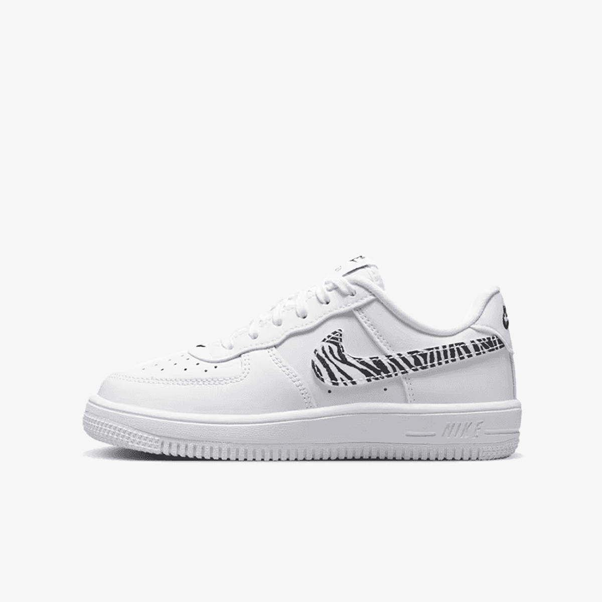 NIKE Patike Force 1 Low Print Lace