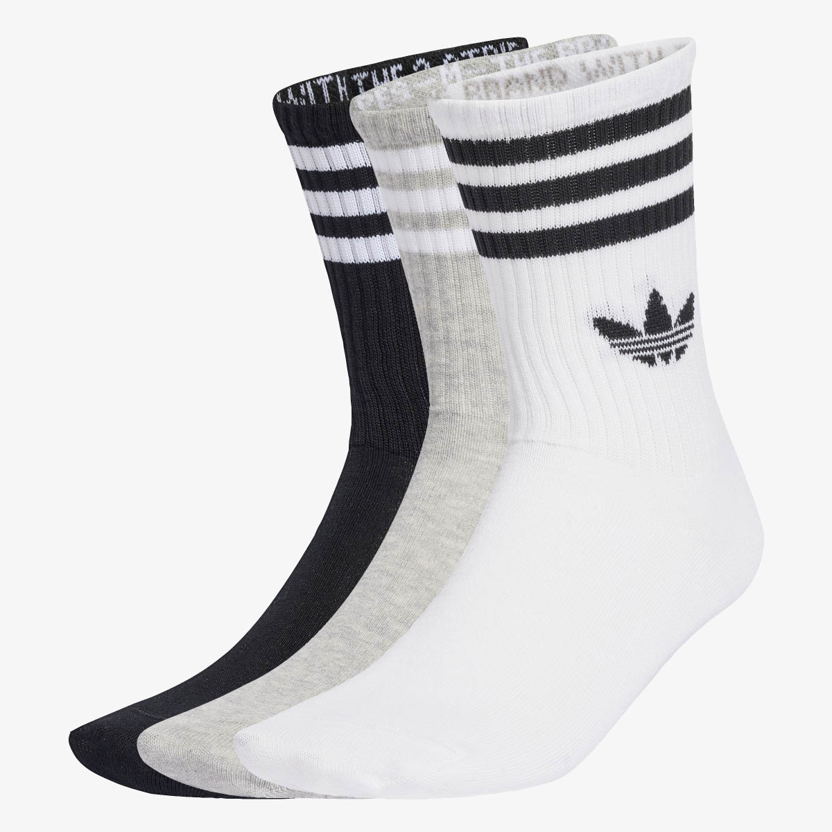 adidas Čarape 3 Stripes Crew 3-pack