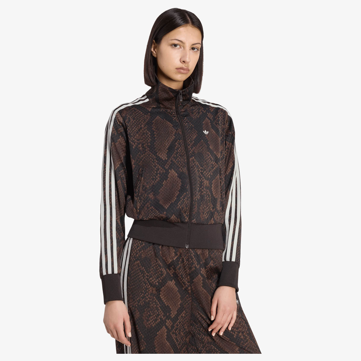 adidas Dukserica Satin Snake Print Firebird