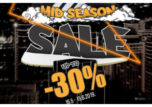 MID SEASON SALE IS ON: Up to -30%