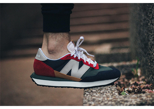 New Balance color blocking all the way