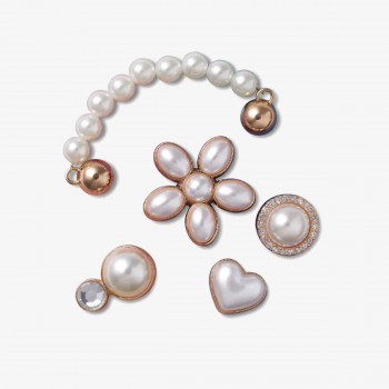 CROCS PRIVEZAK Dainty Pearl Jewelry 5 Pack 