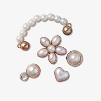 CROCS PRIVEZAK Dainty Pearl Jewelry 5 Pack 