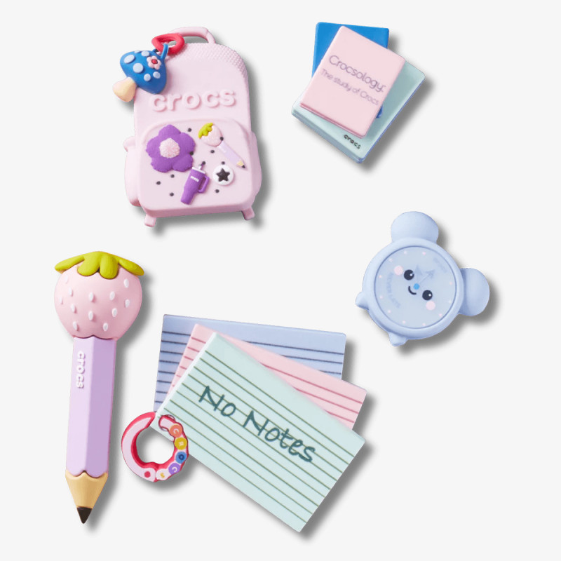 CROCS PRIVEZAK Girly Back to School 5 Pack 