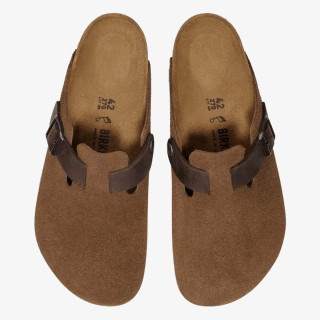 BIRKENSTOCK Papuče Boston LEVE/LEOI Dark Tea 