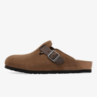 BIRKENSTOCK Papuče Boston LEVE/LEOI Dark Tea 