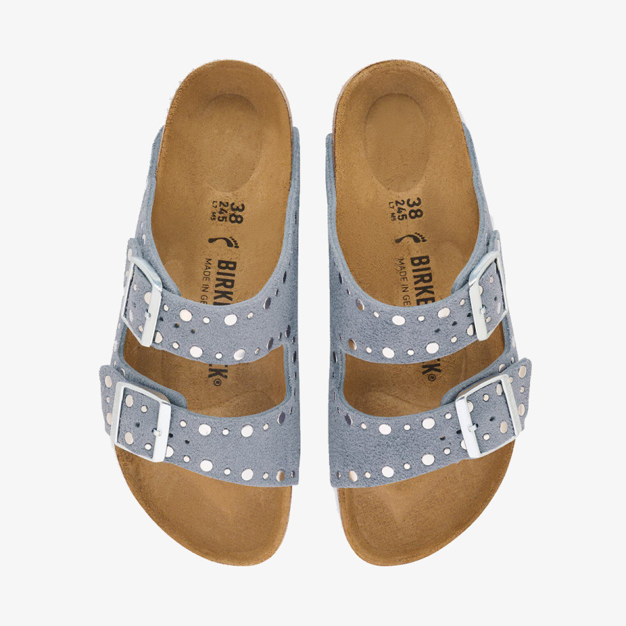 BIRKENSTOCK Papuče Arizona Rivet LEVE Stone Blue 