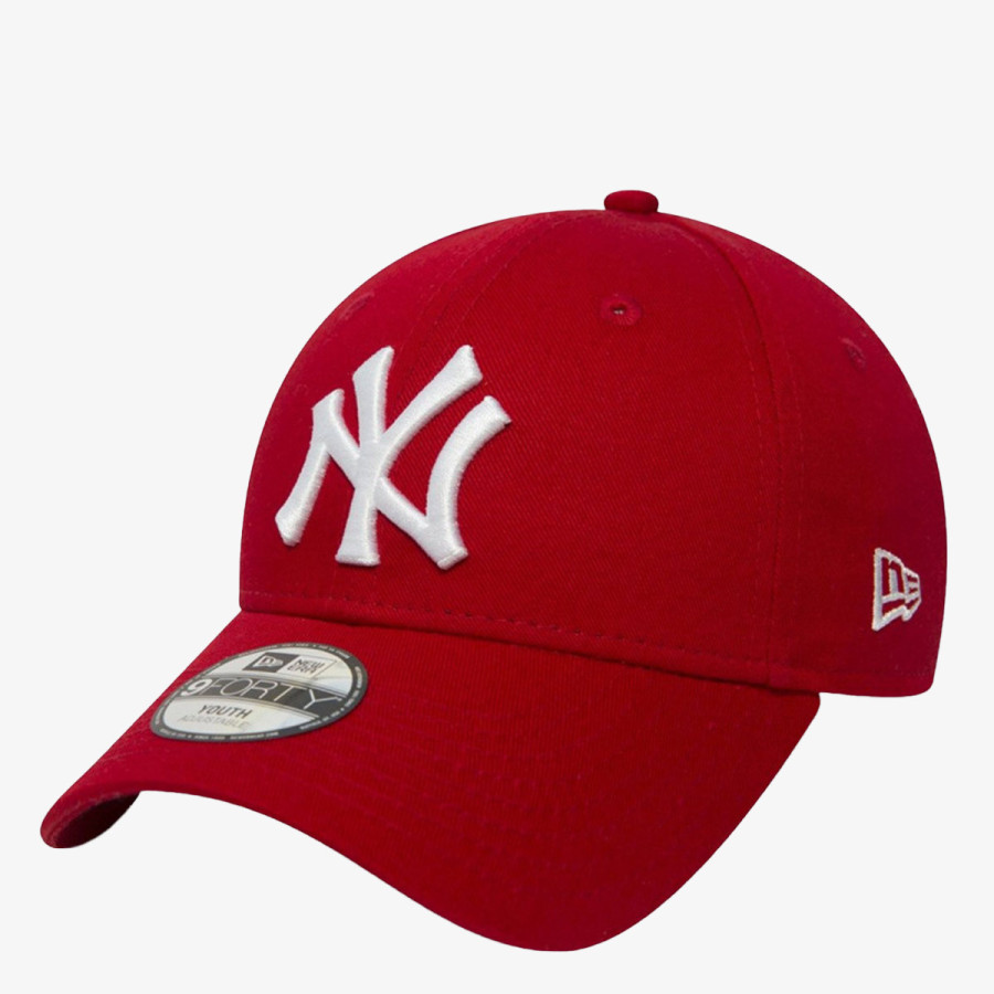 NEW ERA Kačket K940 LEAGUE BASIC NY SCARLET/WHITE 