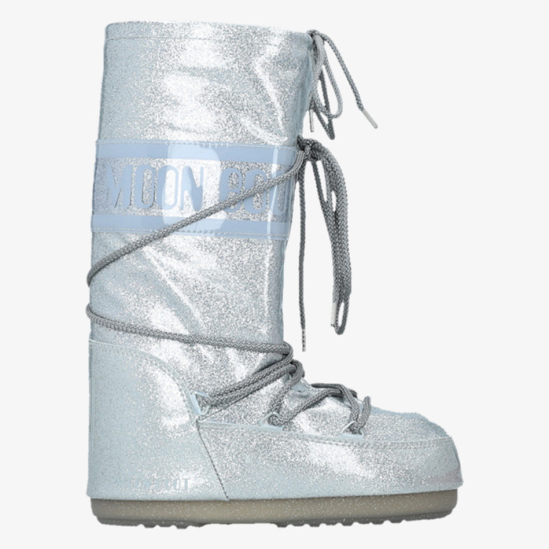 MOON BOOT Čizme MB ICON GLITTER SILVER 35-44 