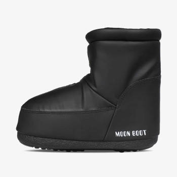 MOON BOOT Čizme MB ICON LOW NOLACE RUBBER BLACK 