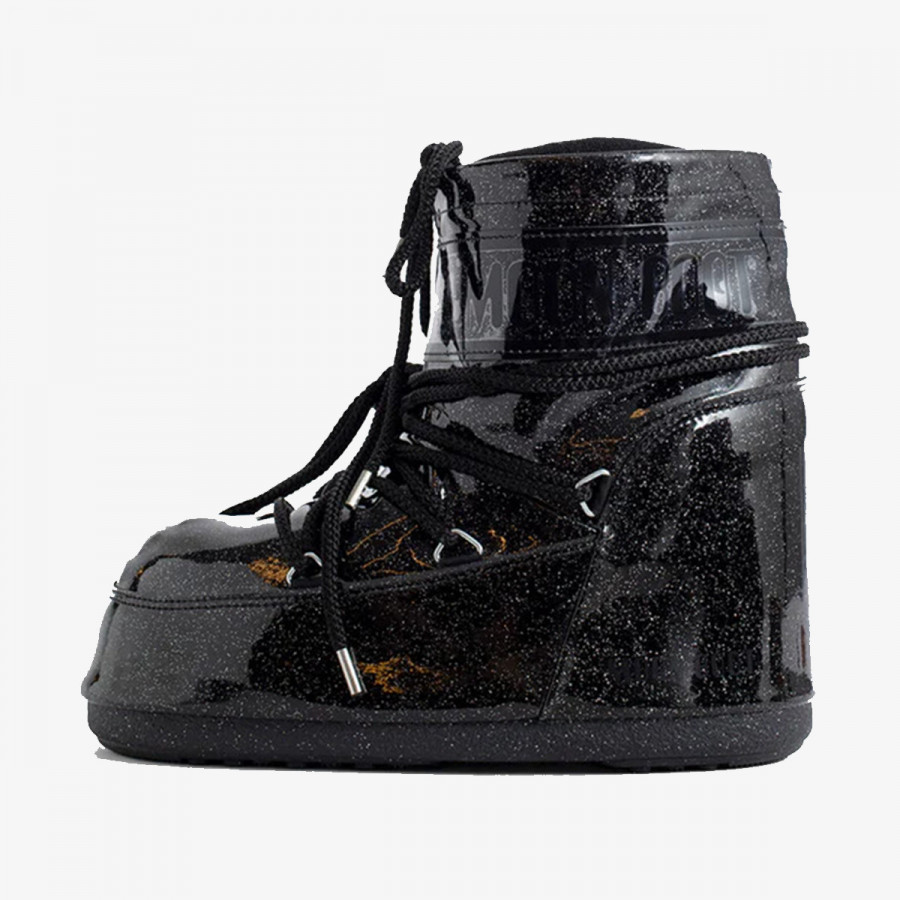 MOON BOOT Čizme MB ICON LOW GLITTER BLACK 