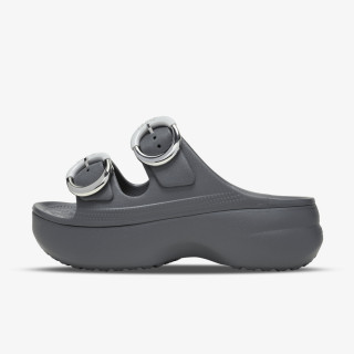 CROCS Papuče Sat Platform Dipped Buckle Sndl 