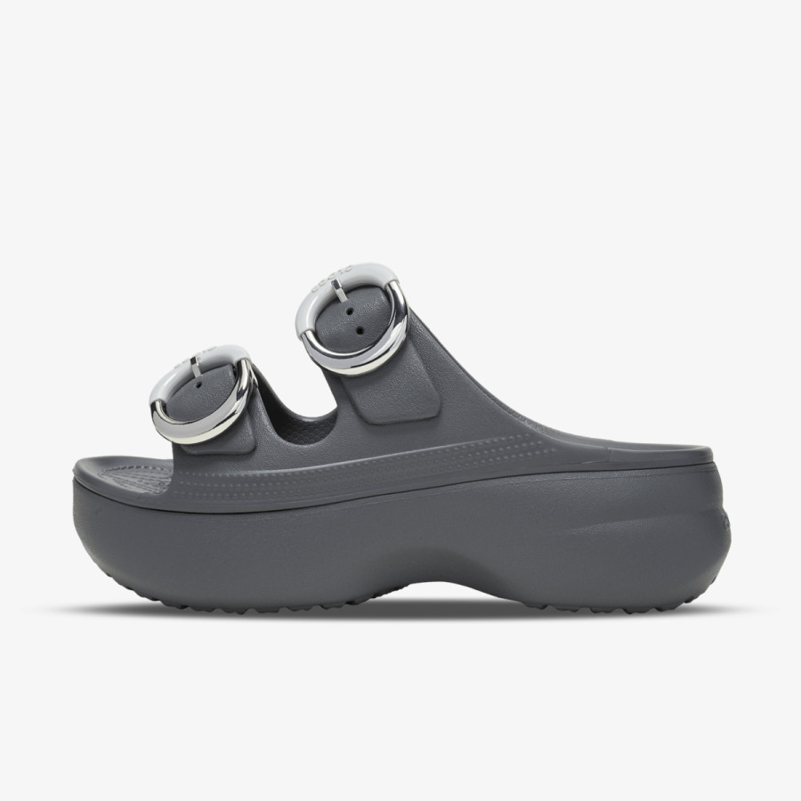 CROCS Papuče Sat Platform Dipped Buckle Sndl 