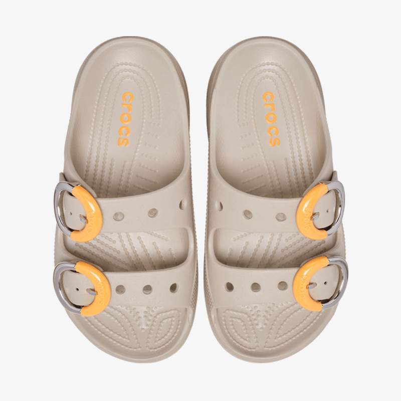 CROCS Papuče Sat Platform Dipped Buckle Sndl 
