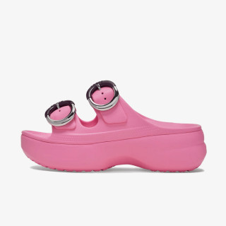 CROCS Papuče Sat Platform Dipped Buckle Sndl 