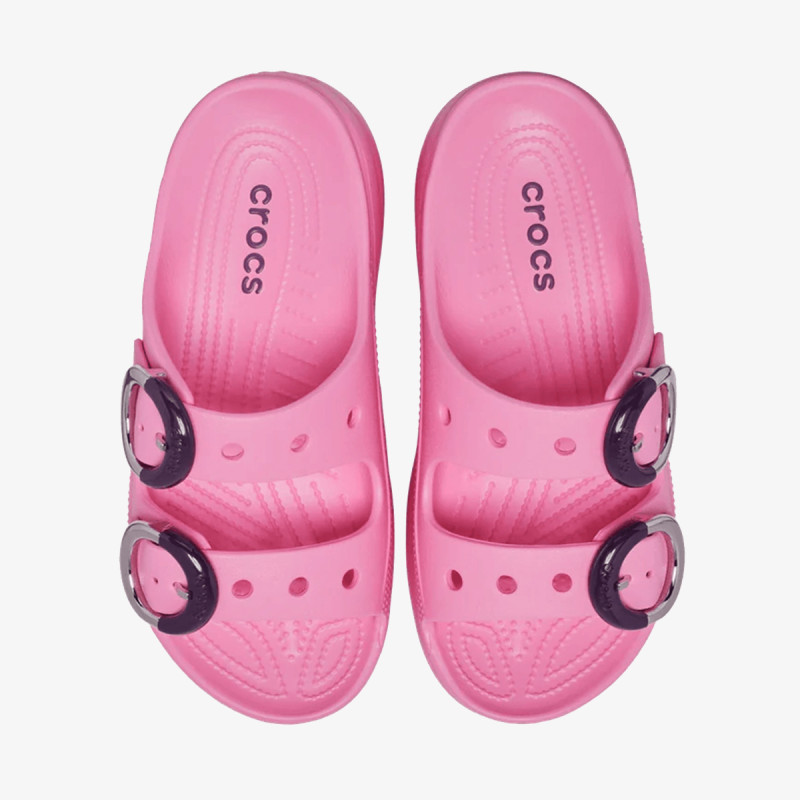 CROCS Papuče Sat Platform Dipped Buckle Sndl 