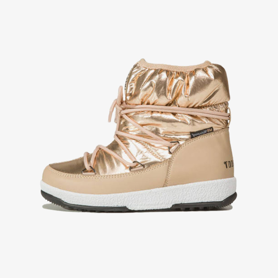 MOON BOOT Čizme PROTECHT JUNIOR LOW ROSE-GOLD NYLON 