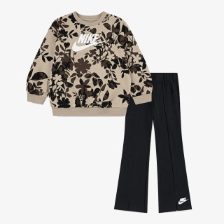 NIKE Set NKG FLORAL CAMO CREW LEGGING S 