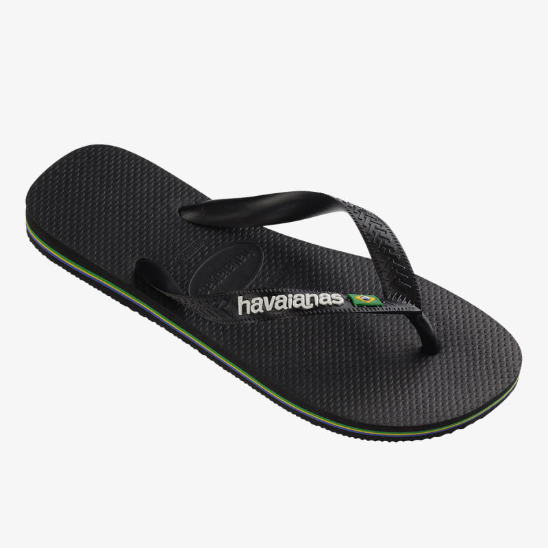 HAVAIANAS Japanke HAV. BRASIL LOGO BLACK/BLACK I25 