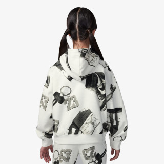 NIKE Dukserica JDG WJ BROOKLYN FLC PO AOP 