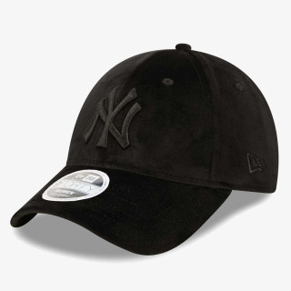 NEW ERA Kačket KAPA WMNS VELOUR 9FORTY NEYYAN BLK 