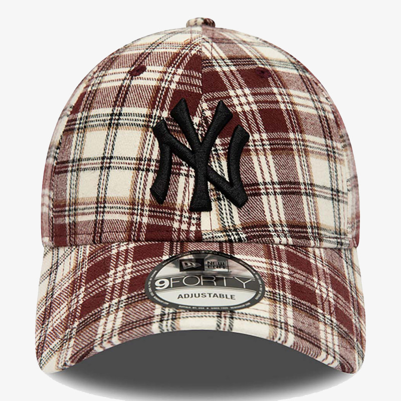 NEW ERA Kačket PLAID CAMO 9FORTY NEYYAN  MRN 