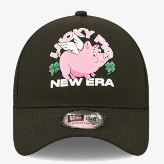 NEW ERA Kačket SIGN TRUCKER NEWERA  BLKPNK 