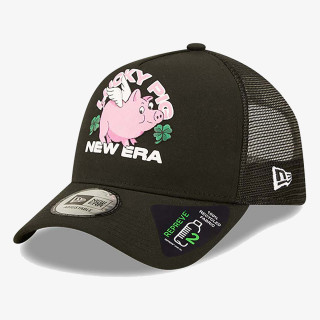 NEW ERA Kačket SIGN TRUCKER NEWERA  BLKPNK 