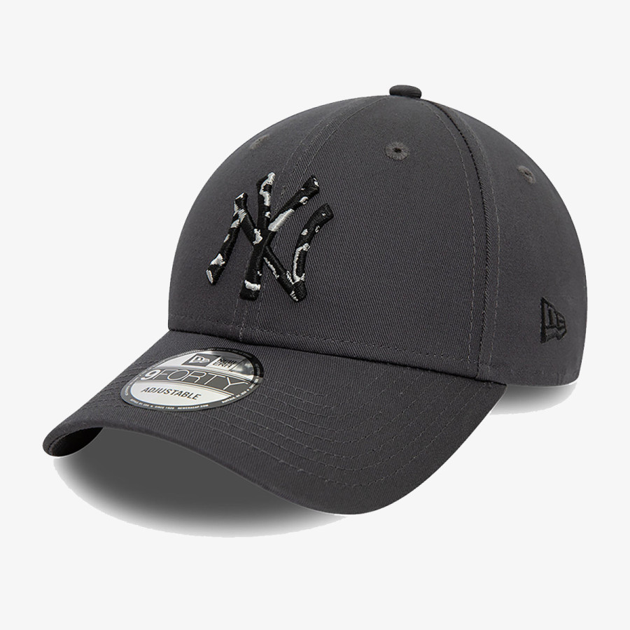 NEW ERA Kačket SEASONAL INFILL 9FORTY NEYYAN  GRHBLKGRA 