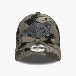 NEW ERA Kačket PAINTED AOP 9FORTY LOSLAK  GRHBLK 