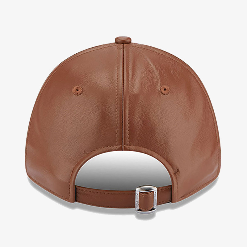 NEW ERA Kačket MLB LEATHER 9FORTY NEYYAN  BRSWHI 