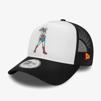 NEW ERA Kačket KAPA WONDER WOMAN TRUCKER LTMASH WHIBLK 