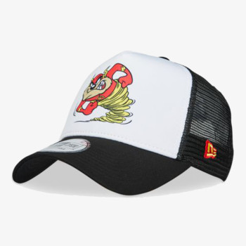 NEW ERA Kačket NEW ERA Kačket KAPA THE FLASH TRUCKER LTMASH WHIBLK 