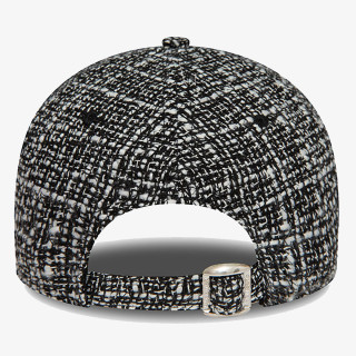 NEW ERA Kačket WMNS SUMMER TWEED NEYYAN  BLKWHI 