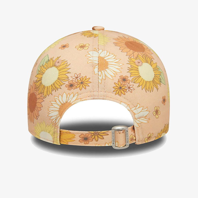 NEW ERA Kačket WMNS FLORAL AOP 9FORTY NEYYAN  PEACHW 