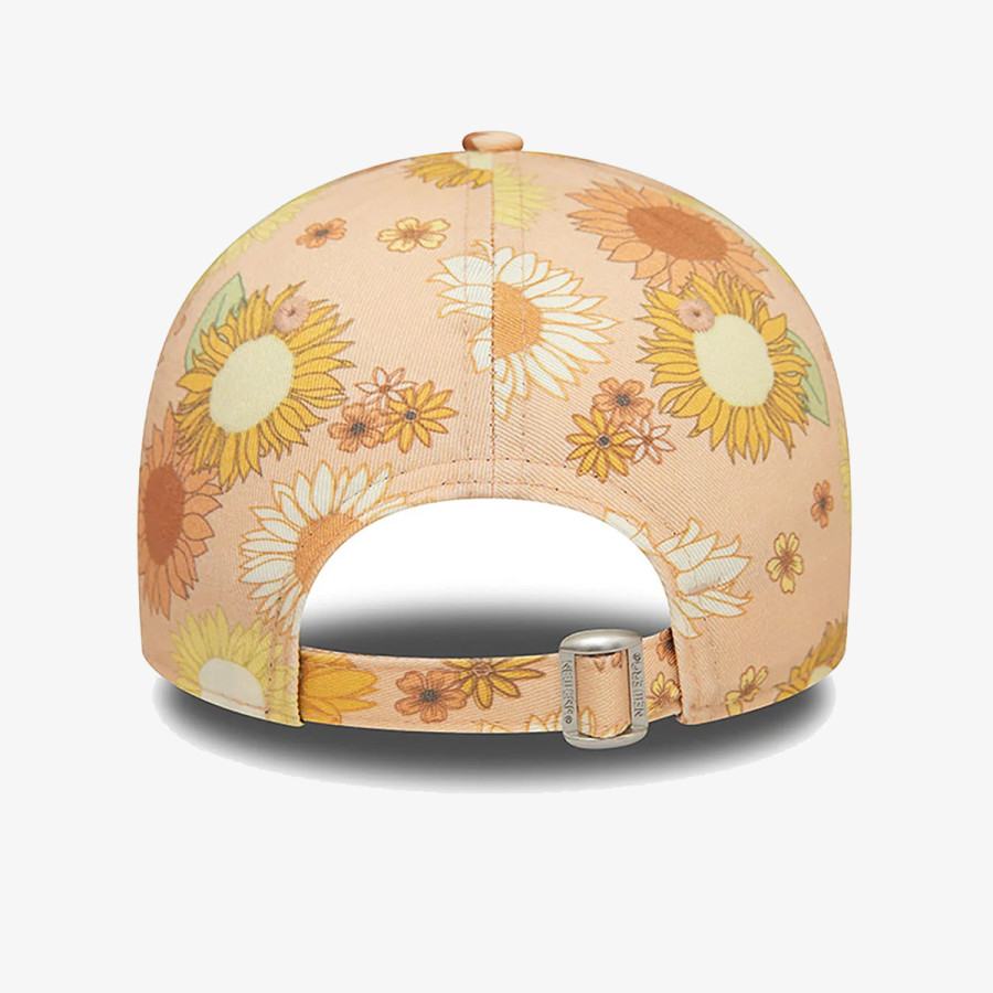 NEW ERA Kačket WMNS FLORAL AOP 9FORTY NEYYAN  PEACHW 