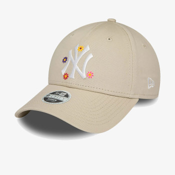 NEW ERA Kačket WMNS FLOWER 9FORTY NEYYAN  STNWHI 