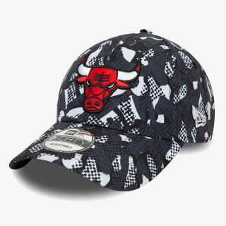 NEW ERA Kačket SEASONAL PRINT 9FORTY CHIBUL  BLKGRHFDR 